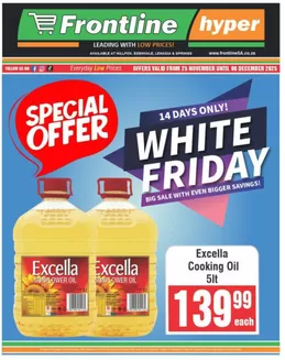 Frontline Hyper catalogue | Frontline Hyper weekly specials | 2025-11-25T00:00:00.000Z - 2025-12-08T00:00:00.000Z