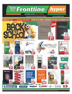 Frontline Hyper catalogue | Save now with our deals | 2025-11-25T00:00:00.000Z - 2026-02-02T00:00:00.000Z