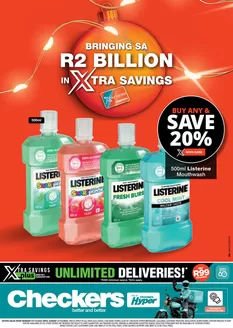 Checkers catalogue in Durban | Checkers Listerine Promotion 1 December | 2025-11-30T00:00:00.000Z - 2025-12-21T00:00:00.000Z