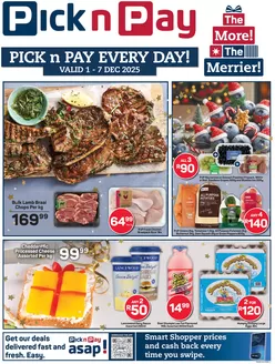 Pick n Pay catalogue in Mthatha | Top offers for all bargain hunters | 2025-12-01T00:00:00.000Z - 2025-12-07T00:00:00.000Z