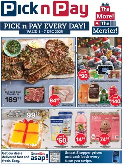 Pick n Pay catalogue in Madadeni | Top offers for all bargain hunters | 2025-12-01T00:00:00.000Z - 2025-12-07T00:00:00.000Z