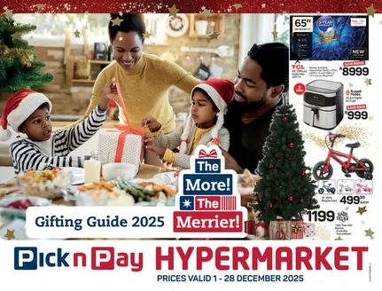 Pick n Pay catalogue | Exclusive bargains | 2025-12-01T00:00:00.000Z - 2025-12-28T00:00:00.000Z