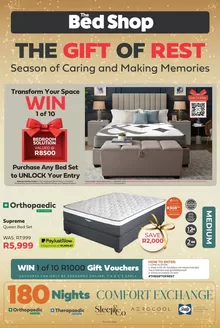 The Bed Shop catalogue in Polokwane | Top offers for all bargain hunters | 2025-12-01T00:00:00.000Z - 2026-01-05T00:00:00.000Z