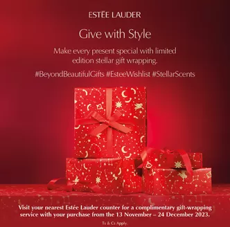 Estée Lauder catalogue | Give With Style | 2025-12-02T00:00:00.000Z - 2025-12-24T00:00:00.000Z
