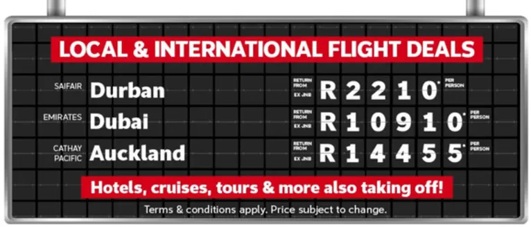 Flight Centre catalogue | Local & International Flight Deals | 2025-12-02T00:00:00.000Z - 2025-12-31T00:00:00.000Z
