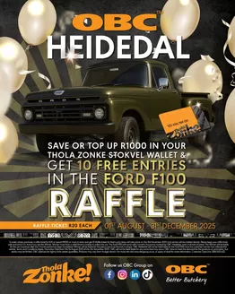 OBC Meat & Chicken catalogue | Great discounts on selected products | 2025-08-01T00:00:00.000Z - 2025-12-31T00:00:00.000Z