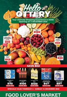 Food Lover's Market catalogue | Ottery Store Opening Deals - 4 - 14 December 2025 | 2025-12-03T00:00:00.000Z - 2025-12-14T00:00:00.000Z
