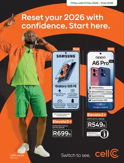 Cell C catalogue in Cape Town | Reset your 2026 with confidence. Start here. | 2025-12-03T00:00:00.000Z - 2026-02-03T00:00:00.000Z