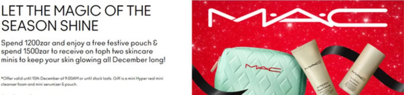 MAC Cosmetics catalogue | Mac Cosmetics Promo | 2025-12-04T00:00:00.000Z - 2025-12-15T00:00:00.000Z