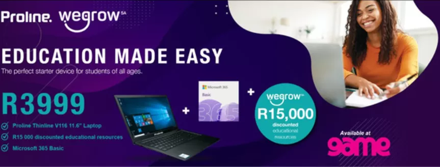 Proline catalogue in Cape Town | Education Made Easy | 2025-12-04T00:00:00.000Z - 2025-12-18T00:00:00.000Z