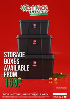 West Pack Lifestyle catalogue in Heidelberg (Gauteng) | West Pack Lifestyle Sale | 2025-12-04T00:00:00.000Z - 2026-01-18T00:00:00.000Z