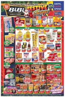BIBI Cash and Carry  catalogue in Boksburg | BIBI Cash and Carry weekly specials | 2025-12-01T00:00:00.000Z - 2025-12-12T00:00:00.000Z