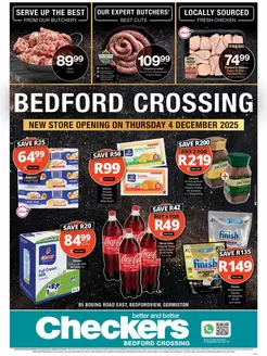 Checkers Hyper catalogue in Bushbuckridge | Checkers Bedford Crossing Store Opening 4 December | 2025-12-03T00:00:00.000Z - 2025-12-07T00:00:00.000Z