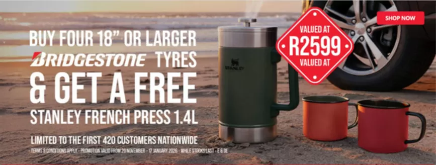 Tiger Wheel & Tyre catalogue in Burgersdorp | Tiger Wheel & Tyre Promo | 2025-12-05T00:00:00.000Z - 2026-01-17T00:00:00.000Z