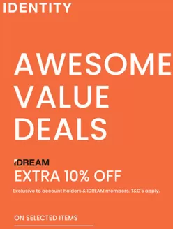 Identity catalogue | Awesome Value Deals | 2025-12-05T00:00:00.000Z - 2025-12-07T00:00:00.000Z