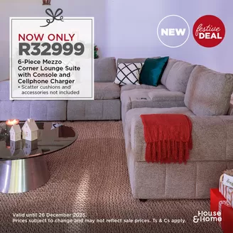 House & Home catalogue | House & Home weekly specials | 2025-12-06T00:00:00.000Z - 2025-12-26T00:00:00.000Z