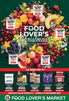 Food Lover's Market catalogue in Welkom | Save now with our deals | 2025-12-07T00:00:00.000Z - 2025-12-21T00:00:00.000Z