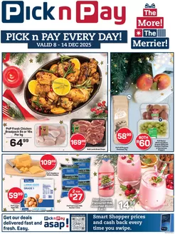 Pick n Pay catalogue in Knysna | Discounts and promotions | 2025-12-08T00:00:00.000Z - 2025-12-14T00:00:00.000Z