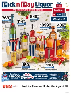 Pick n Pay Liquor catalogue in Alberton | Exclusive bargains | 2025-12-08T00:00:00.000Z - 2025-12-24T00:00:00.000Z