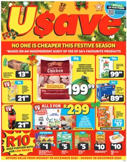 Usave catalogue in Patensie | Ncusavechristmassavings08dec28dec2025 | 2025-12-08T00:00:00.000Z - 2025-12-28T00:00:00.000Z