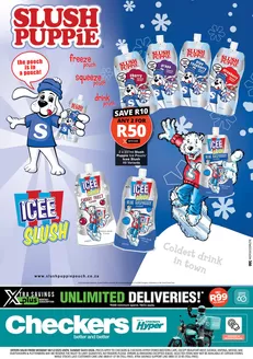 Checkers Hyper catalogue in Somerset West | Checkers Slush Puppie Promotion 8 December | 2025-12-07T00:00:00.000Z - 2026-01-04T00:00:00.000Z