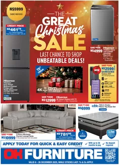 OK Furniture catalogue in Bellville | Save now with our deals | 2025-12-08T00:00:00.000Z - 2025-12-26T00:00:00.000Z