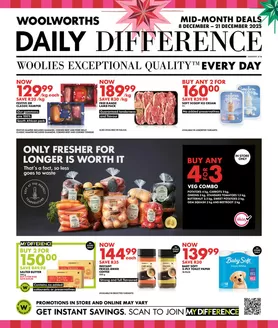 Woolworths catalogue in Umhlanga Rocks | Catalog Woolworths | 2025-12-08T00:00:00.000Z - 2025-12-21T00:00:00.000Z