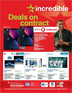 Incredible Connection catalogue in Hankey | Deals On Contract With Vodacom | 2025-12-09T00:00:00.000Z - 2026-02-05T00:00:00.000Z