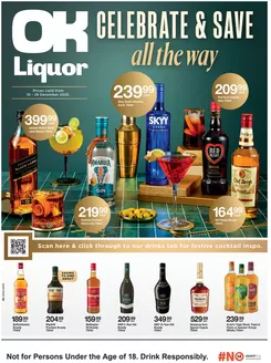 OK Liquor catalogue in Petrus Steyn | Exclusive deals and bargains | 2025-12-10T00:00:00.000Z - 2025-12-28T00:00:00.000Z