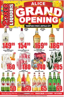 Boxer Liquors catalogue in Mthatha | Alice Liquor Grand Opening | 2025-12-11T00:00:00.000Z - 2025-12-16T00:00:00.000Z