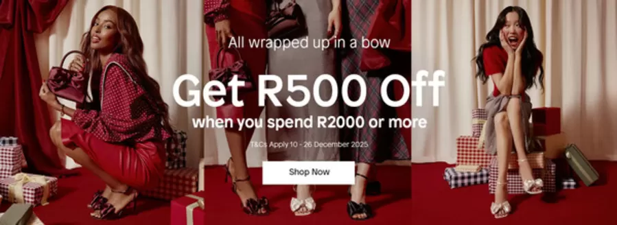 ALDO catalogue in Daveyton | Aldo Promo | 2025-12-10T00:00:00.000Z - 2025-12-26T00:00:00.000Z