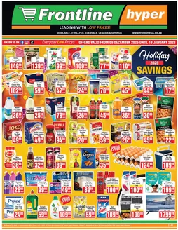 Frontline Hyper catalogue in Vryheid | Frontline Hyper Promotion Valid 09 Dec 19 Jan 2026 compressed | 2025-12-09T00:00:00.000Z - 2026-01-19T00:00:00.000Z