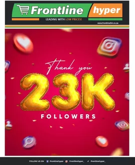 Frontline Hyper catalogue in Vryheid | New offers to discover | 2025-12-11T00:00:00.000Z - 2025-12-25T00:00:00.000Z