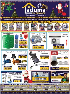 Laduma Hardware catalogue in Guguletu | Ampia selezione di offerte | 2025-12-12T00:00:00.000Z - 2025-12-26T00:00:00.000Z