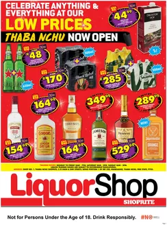 Shoprite LiquorShop catalogue in Ladismith | Shoprite LiquorShop Savings Thaba Nchu 12 December - 21 December | 2025-12-12T00:00:00.000Z - 2025-12-21T00:00:00.000Z