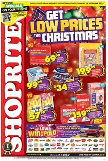 Shoprite catalogue in Rustenburg | Shoprite Christmas Savings Gauteng 8 December - 28 December | 2025-12-08T00:00:00.000Z - 2025-12-28T00:00:00.000Z