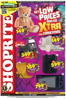 Shoprite catalogue in Rustenburg | Shoprite Christmas Favourites Gauteng - 08 to 28 December | 2025-12-08T00:00:00.000Z - 2025-12-28T00:00:00.000Z
