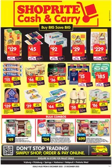 Shoprite catalogue in Rustenburg | Discover attractive offers | 2025-12-08T00:00:00.000Z - 2025-12-21T00:00:00.000Z