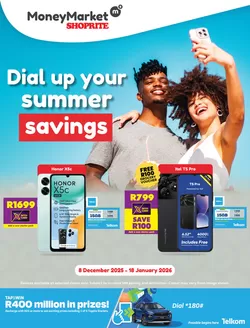 Shoprite catalogue in Phuthaditjhaba | Shoprite Money Market Summer Deals - 08 to 28 December | 2025-12-08T00:00:00.000Z - 2026-01-18T00:00:00.000Z