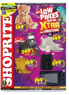 Shoprite catalogue in Phuthaditjhaba | Exclusive deals for our customers | 2025-12-08T00:00:00.000Z - 2025-12-28T00:00:00.000Z