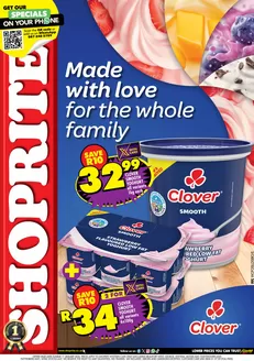 Shoprite catalogue in Ladismith | Shoprite Clover Savings Western Cape 8 December - 11 January | 2025-12-08T00:00:00.000Z - 2026-01-11T00:00:00.000Z