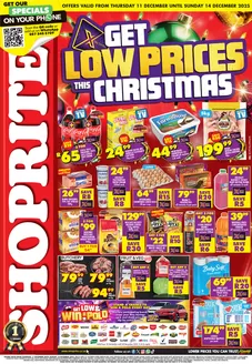 Shoprite catalogue in Dutywa | Shoprite Christmas Savings Eastern Cape 11 December - 14 December | 2025-12-11T00:00:00.000Z - 2025-12-14T00:00:00.000Z