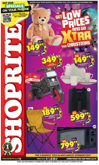 Shoprite catalogue in Wilderness | Shoprite Christmas Favourites KwaZulu-Natal - 08 to 28 December | 2025-12-08T00:00:00.000Z - 2025-12-28T00:00:00.000Z