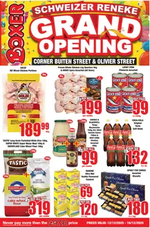 Boxer catalogue in Wilderness | Schweizer Reneke Grand Opening | 2025-12-01T00:00:00.000Z - 2025-12-16T00:00:00.000Z