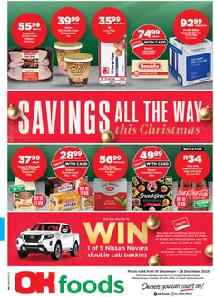 OK Foods catalogue in Wilderness | OK Foods weekly specials | 2025-12-10T00:00:00.000Z - 2025-12-28T00:00:00.000Z