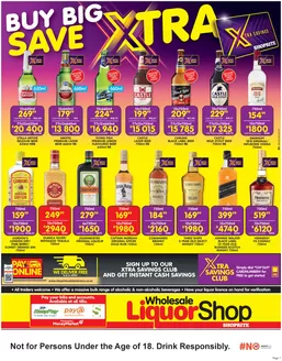 Shoprite LiquorShop catalogue in Mogoto | Top offers for all bargain hunters | 2025-12-15T00:00:00.000Z - 2026-01-04T00:00:00.000Z