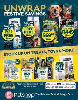 Checkers catalogue in Soweto | Petshop Science Christmas Promotion 8 December | 2025-12-07T00:00:00.000Z - 2025-12-28T00:00:00.000Z