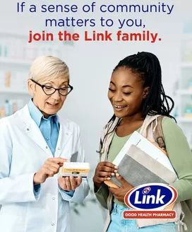 Link Pharmacy catalogue in Groblersdal | Great offer for bargain hunters | 2025-12-22T00:00:00.000Z - 2026-01-05T00:00:00.000Z