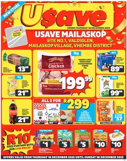 Usave catalogue | Gnusavechristmassavings18dec28dec2025 | 2025-12-18T00:00:00.000Z - 2025-12-28T00:00:00.000Z