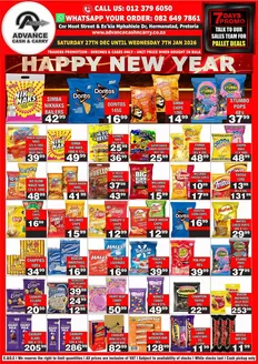 Advance Cash n Carry catalogue in Edenvale | Exclusive deals for our customers | 2025-12-27T00:00:00.000Z - 2026-01-07T00:00:00.000Z